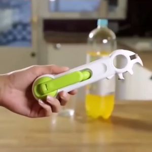 Can Opener for Jar Opener Can Bottle Wine Kitchen Multifunctional All Size in One Tool 1 Piece