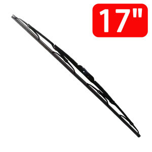 PINMOAP Universal U/J Hook 9mm Car Bone Wiper Blade Car Windshield Mute Iron Frame Wiper Blade 14"16"17"18"19"20"21"22"24"