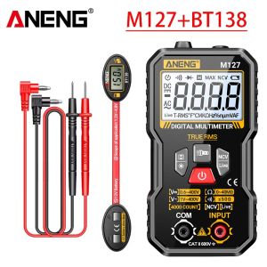 ANENG | ANENG M127 Intelligent Multimeter For Measuring AC/DC Voltage Resistance NCV Voltage BT138 Multi Specification Lithium Battery