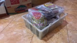 Souvenir KIPAS PANDAN 50 pcs: Kemasan Plastik, Kartu Ucapan Suvenir Murah Makassar