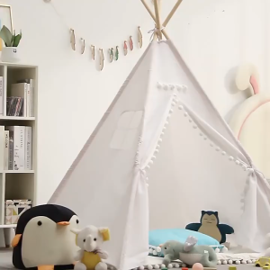 135CM Kids play Tent Teepee Indoor Play Tent for Children Kids Play and Party Decoration