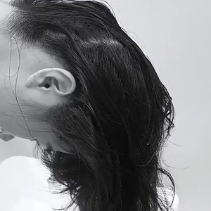 Sisir Keramas Silikon Lembut - Sisir Pijat Kepala Bahan Silikon AN