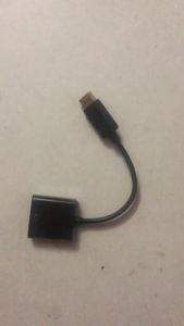 1080P DisplayPort Display Port DP to VGA Adapter Cable VGA Female Converter for PC Computer Laptop HDTV Monitor Projector Cable