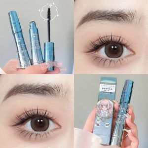 Waterproof Anti-sweat Mascara Lengthens Eyelashes Extension Black Silk Fiber Mascara
