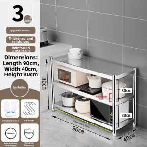 Stainless Steel Multi-functional Multi-layer Storage Rack