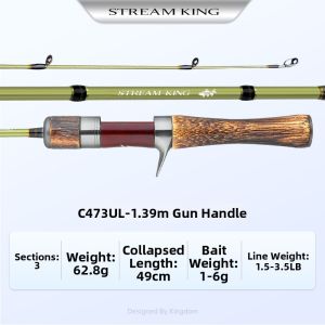 KINGDOM | Ultra-soft Micro Fishing Rod Multi-section