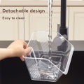 Yoice Clear Tea Bag Storage Box With Partition Coffee Capsule Storage Box Coffee Bag Storage Container Box Tea Bag Organizer Rack Desktop Tea Display Rack. 