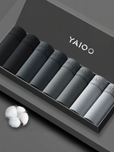 yaloo | Mens Cotton Breathable Antibacterial Boxer Shorts
