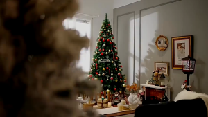 JUANSHOMEHUB Christmas Tree High-Quality Artificial with Iron Frame for Home Holiday Decoration