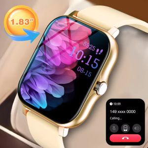 2026 Smart Watch 1.83"Screen Bluetooth Call Heart Rate Blood Oxygen Health Monitor Sports Smartwatch Women Men Holiday Gifts New