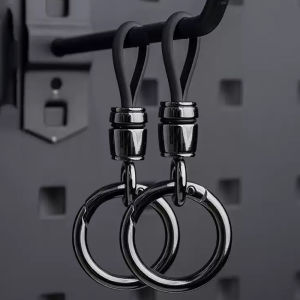 New Car Keychain Mens High-end Car Lanyard Simple Womens Keychain Anti Loss Car Supplies