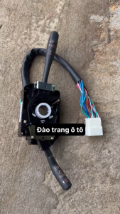 Công tắc tổng hợp 322b1 xe thaco foton xi nhan gạt mưa cho xe ô tô trường hải 18 chân kim 1 chân dẹp