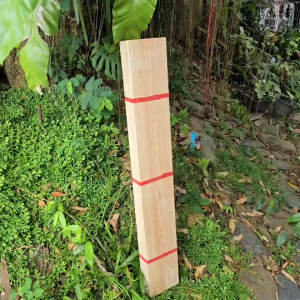 ไม้ยางพาราแผ่น ไม้แผ่น ไม้ระแนง ไม้ซี่ระแนง ซี่ระแนง เนื้อไม้เต็ม กว้าง7xยาว100x ซม.หนา1.2 ซม. รีดไสเรียบ 4 ด้านฟรี 1 มัด มี 10แผ่น งานไม้ DIY หรือระแนงไม้ งานตกแต่งบ้าน พร้อมใช้งาน งานดี