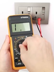 Bộ 1 Đồng hồ đo vạn năng DT9205A Thích hợp cho thợ điện tử hay học sinh sinh viên học tập-NIEVE