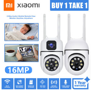 Connect Cellphone CCTV Camera: XIAOMI Dual Lens CCTV Camera & IP Security Cameras