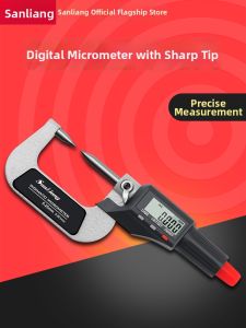sanliang | High Precision Digital Micrometer 0-25mm