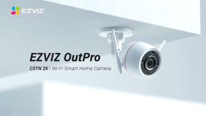 Ezviz รุ่น C3TN OutPro 3MP Wi-Fi Camera H.265 : กล้องวงจรปิดภายนอก 2K