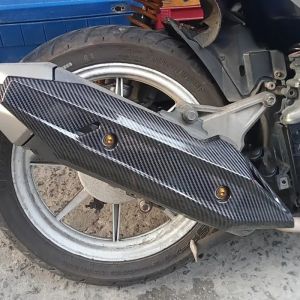 CLICK 150i แผงกันท่อไอเสีย / กันร้อนท่อ (HONDA)