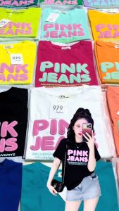 Áo Thun Thái Nữ Cotton 100% Mềm Mịn Mát 2 Form 40 đến 70kg (Mã A01 PINKJEAN) Phong Cách Cá Tính Độc Đáo