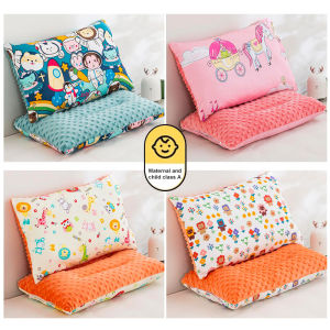 MAIA Children Pillow Cervical Spine Bean Cotton Pillow Skin -friendly And High Bounce
