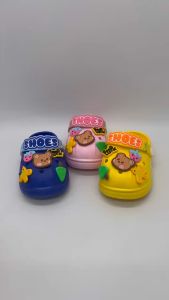 IMPORT Sandal Anak Laki-Laki Perempuan Sandal Baim Jibbitz Karet Lentur Kekinian Casual T20+2 Ukuran 18-29