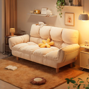CONOCO Mall Simple And Modern Sofa Bed Luxury Furniture Small Apartment Sofa With Solid Wood Leg