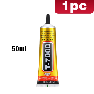 T7000 Black Contact Cellphone Tablet Repair Adhesive Glue - 15ML 25ML 50ML 110ML With Fine Needle Tip For Screen Frame LCD Sea