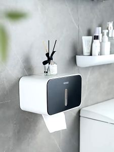 Hộp đựng giấy vệ sinh ECOCO chống thấm nước không cần khoan tường 1903