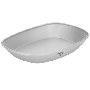 Tiartisan | Đĩa Hấp Cá Bằng Titanium Dùng Cho Dã Ngoại