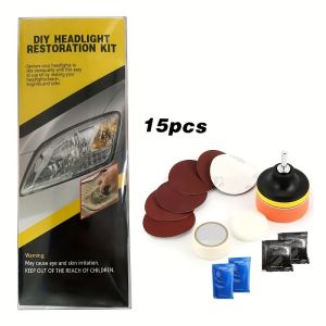 Car Headlight Restoration Polishing Kits Headlamp Repair Kits Car Light Polisher Cleaning Paste Car Paint Care Refurbish Agent