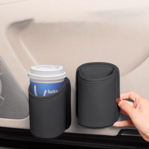 Universal Car Door Cup Holder Box Back Clip Design Drink Rack Storage Bin Car Seat Back Water Cup Box Organizer Pocket
