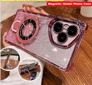 Long Lanh Trường Hợp Vivo V60 Pro V 60 V50 Lite 5G Vỏ có nam châm Đứng Chủ Mềm Mại trong suốt chống sốc Sang Trọng Thiết Kế Mới