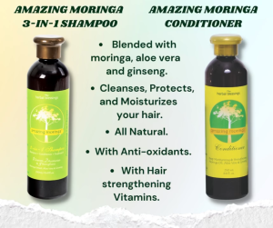 Amazing Moringa Shampoo and Conditioner