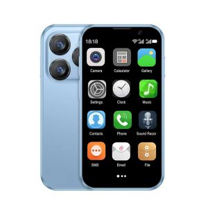 SERVO 16SE MINI Cute Smartphone 3G WCDMA Android System 2GB+16GB Play Store WhatsAPP Face Unlock WiFi Small Pocket Smart Phones