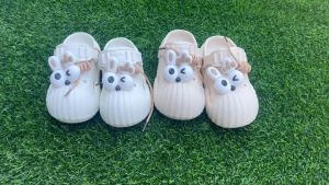 รองเท้าหัวโตพื้นนิ่มสุดๆลายตาโตไซร้24-41 ใส่ได้ทั้งเด็กและผู้ใหญ่ ยี่ห้อBB DOUBLEรุ่น3152 พื้นสูง3ซม