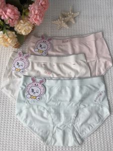 Girls Seamless Modal Silk Crotch Underwear Breathable Sweat Absorbent Triangle Pants Comfortable Soft Skin-Friendly Innerwear