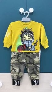 MixuKids- Setelan anak cowokIMPORT 0-5th/Setelan army anak cow-setelan baju loreng- set jeans cargo