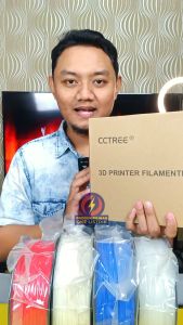 ORIGINAL CCTREE BY CREALITY ABS TINTA 3D FILAMENT 3D PRINTER ABS FILAMEN KUALITAS BAGUS | OKE LISTRIK