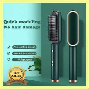 Sisir Catok Pelurus Rambut 2in1 / Fast Hair Straightener Sisir / Catok Rambut