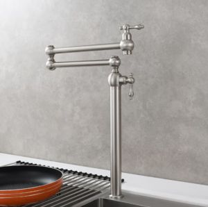 AZOS | Full Copper Adjustable Dual Control Hot & Cold Kitchen Faucet