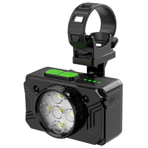 [Winnereco Flagship Mall]ไฟหน้าจักรยาน LED พร้อมเซ็นเซอร์อัจฉริยะ ชาร์จ USB สำหรับปั่นในเวลากลางคืนและความปลอดภัย