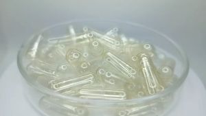 1000pcs Size 0 Clear/Clear OSPA High Quality Empty Gelatin Capsule