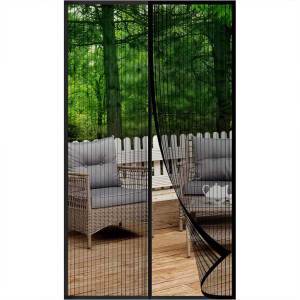 Màn Cửa Chống Muỗi Từ Tính 38"x82" Với Lưới Tự Đóng Chắc Chắn Và Nam Châm Để Bảo Vệ Gia Đình