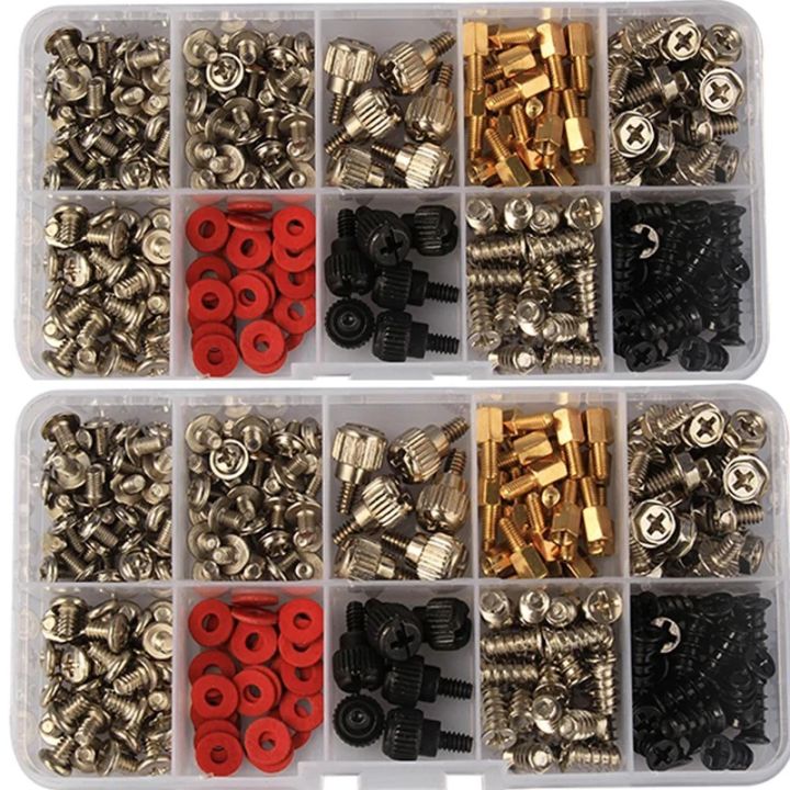 228pcs Computer Screw Standoffs Set Accessories Kit DIY Motherboard ...