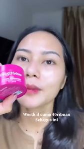 DC.ID Glad2Glow Peach Retinol Moisturizer 30g Moisturizer Krim Wajah Anti Aging g2g Pelembab Wajah