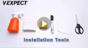 LKF wallpaper 5Mx45CM Fish Glass Window Film PVC Frosted Glass Window Film Color Flower Pattern Privacy Window Film Decorative Glass Film