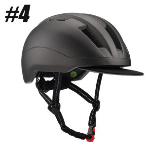 Adult Adjustable Bike Helmet Baseball Cap Cycling Helmet Lightweight Peaked Cap Bicycle Helmet for City Commuting Mountain