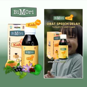 Bimori Kids Speech Delay Lambat Bicara Suplemen Otak Kecerdasan Anak
