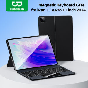 GOOJODOQ Protective Case and Keyboard Adjustable Angle Multifunctional Backlit Keyboard Waterproof and Stain Proof