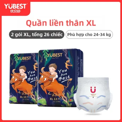 YUBEST | Quần Tã Dễ Mặc Thoáng Khí Cho Bé